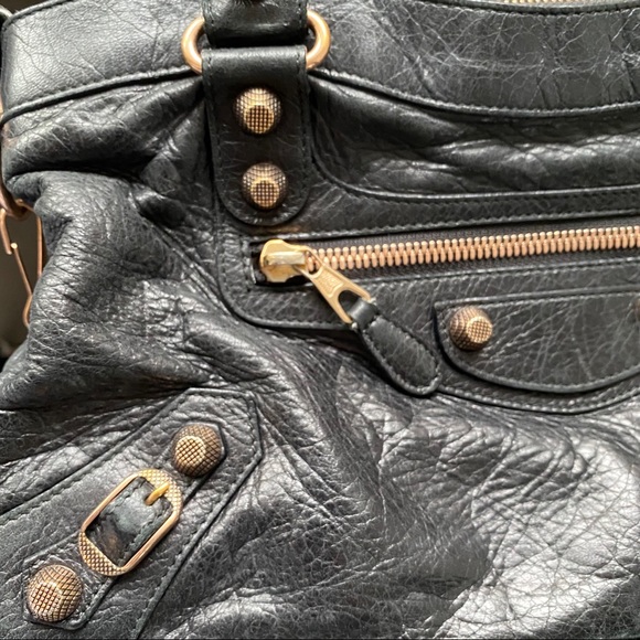 Balenciaga Giant 12 Rose Gold Motorcycle First Bag - Picture 8 of 8